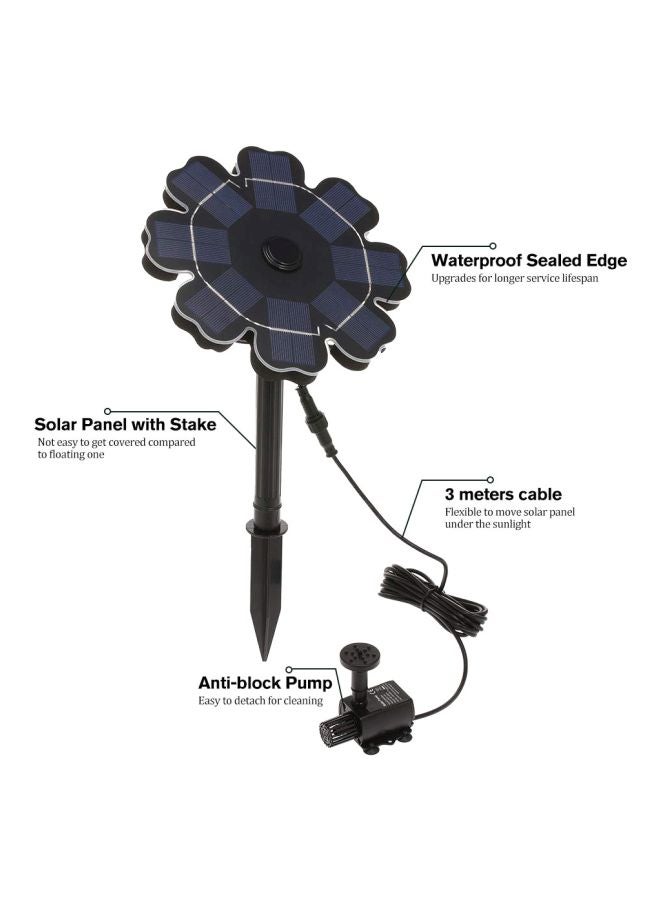 Solar Fountain Pump Black 400grams - v1599035630/N25805564A_8