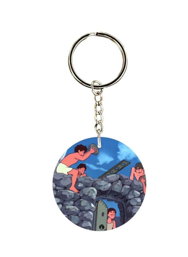 BP Adnan And Lina Anime Printed Keychain