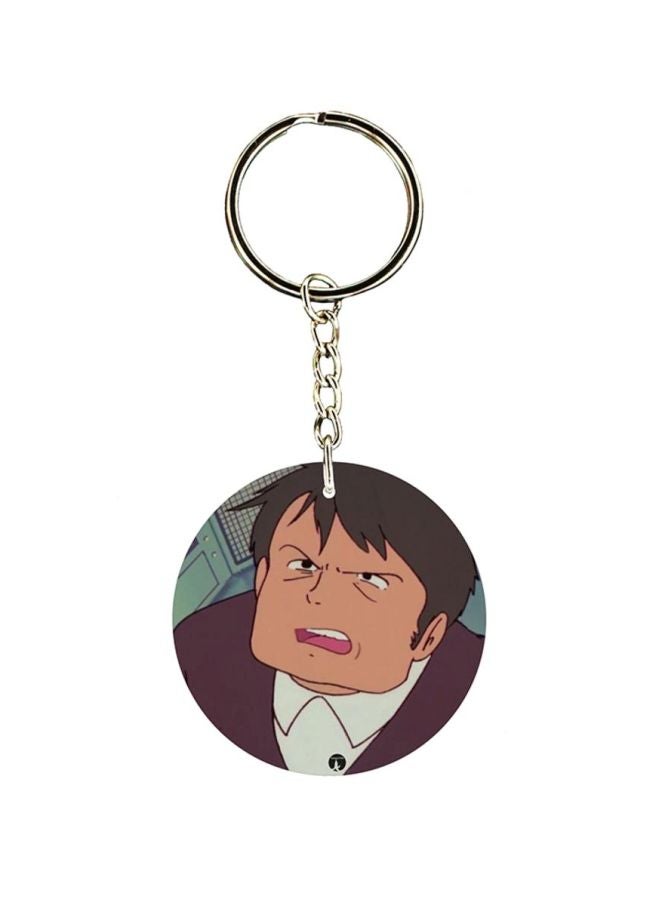 BP Adnan And Lina Anime Printed Keychain