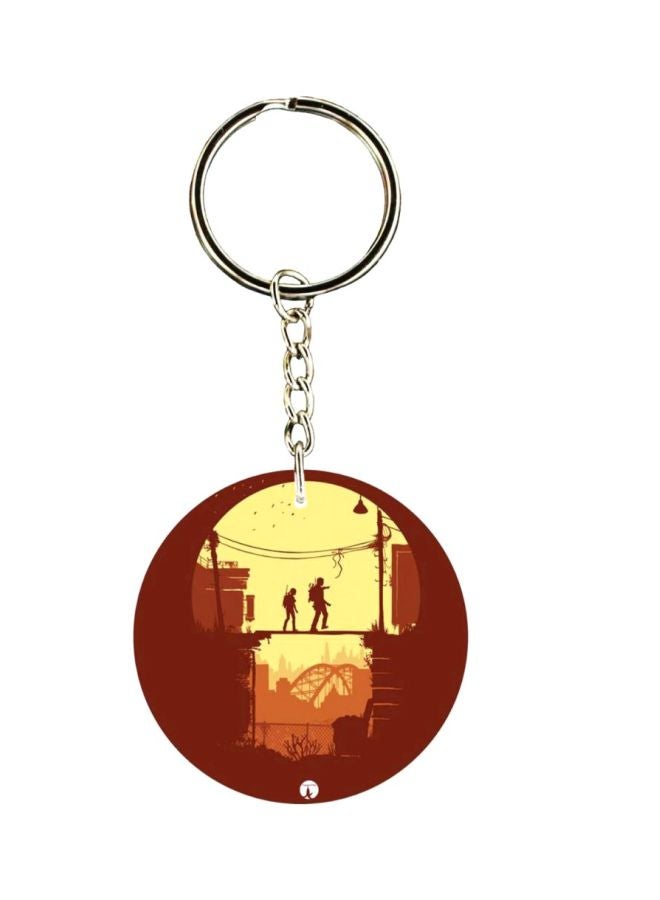 BP Last Of Us Game Printed Keychain 