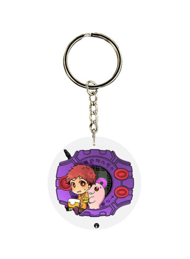 BP Digimon Anime Printed Keychain