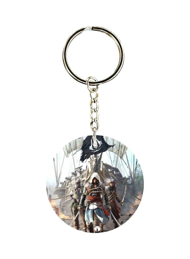 BP Assassins Creed Printed Keychain