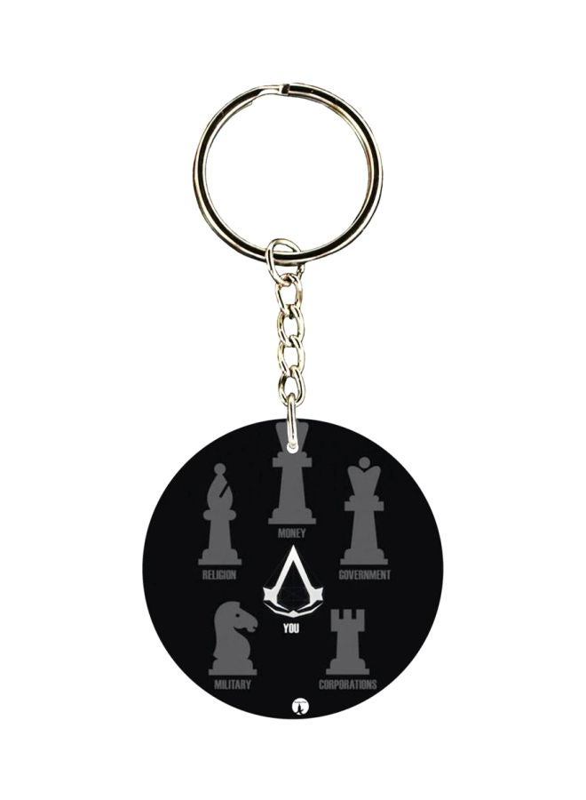 BP Assassins Creed Printed Keychain