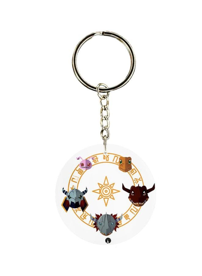 بي بي سلسلة مفاتيح بطبعة من  مسلسل الأنمي Digimon