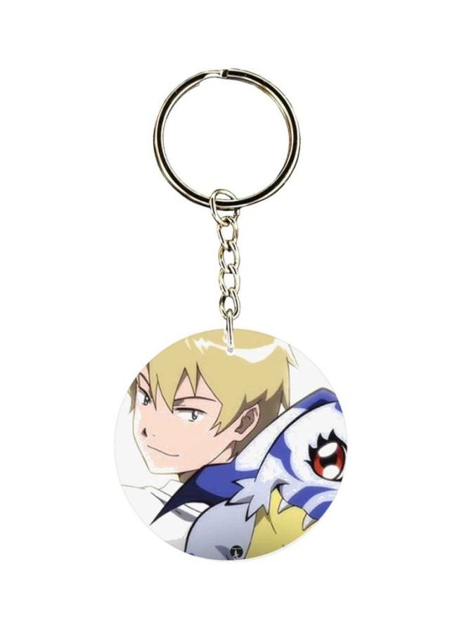 BP Anime Digimon Printed Keychain