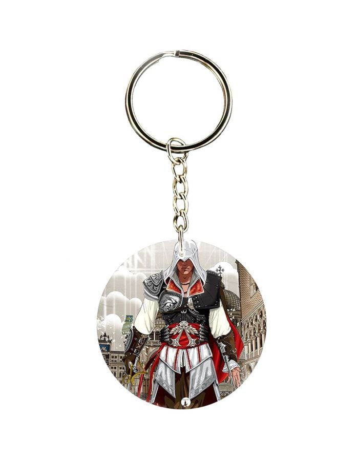 BP Assassin's Creed Double Side Printed Keychain