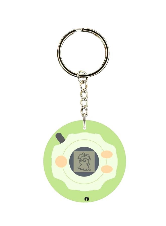 BP Anime Digimon Double Side Printed Keychain
