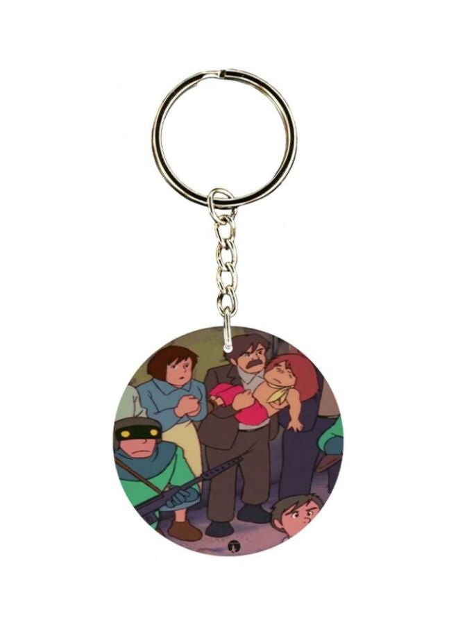 BP Anime Adnan And Lina Printed Keychain