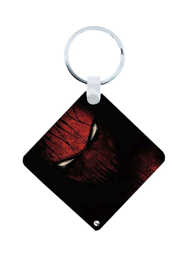 BP Spiderman Wooden Keychain 