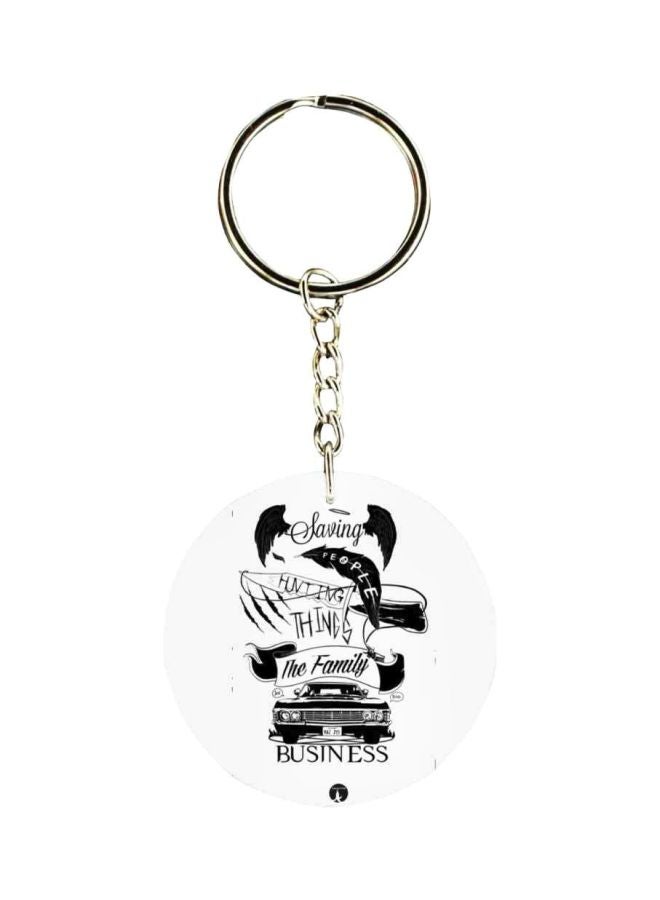 BP The TV Show Supernatural Printed Keychain 