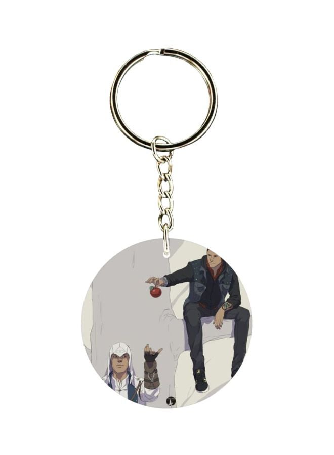 BP Assassins Creed Printed Keychain 