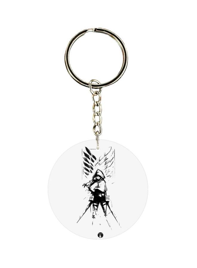 BP Anime Attack On Titan Printed Keychain