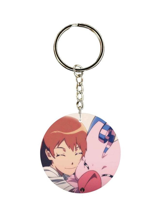 بي بي سلسلة مفاتيح مطبوعة بأحد شخصيات ديجيمون