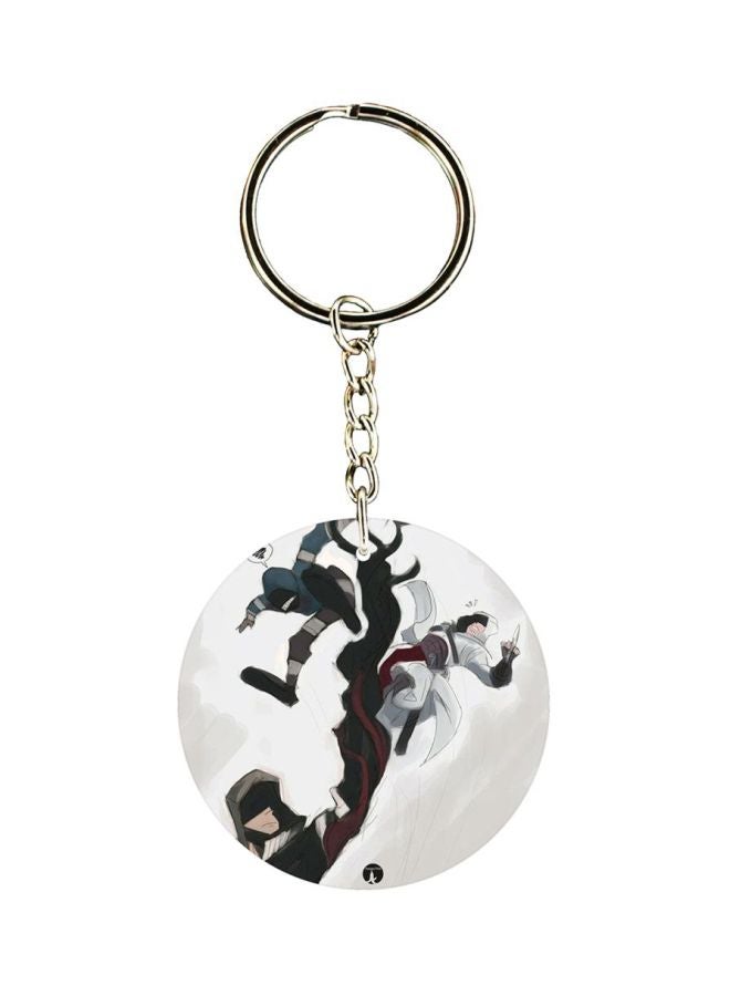 BP Assassins Creed Printed Plastic Keychain