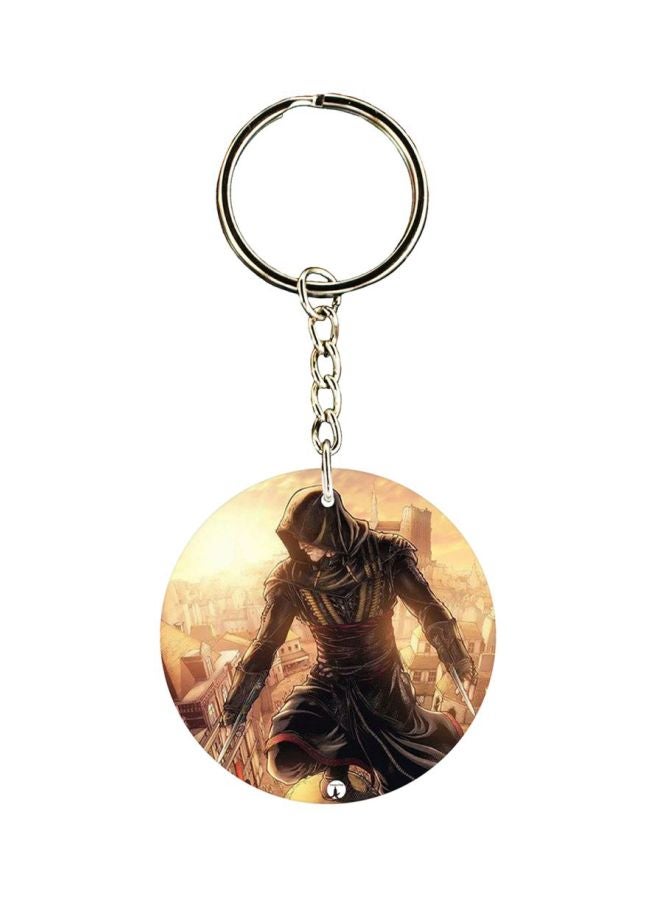 BP Assassins Creed Printed Plastic Keychain