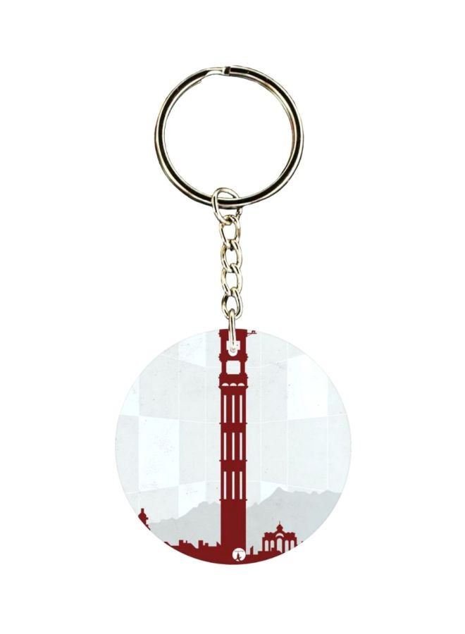 سلسلة مفاتيح بطبعة لعبة اساسنز كريد علي الوجهين