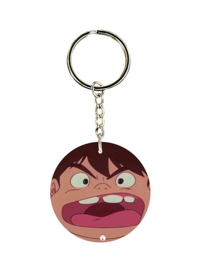 بي بي سلسلة مفاتيح بطبعة من الرسوم المتحركة "عدنان ولينا"