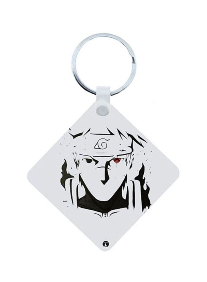 BP Naruto Printed Wooden Keychain