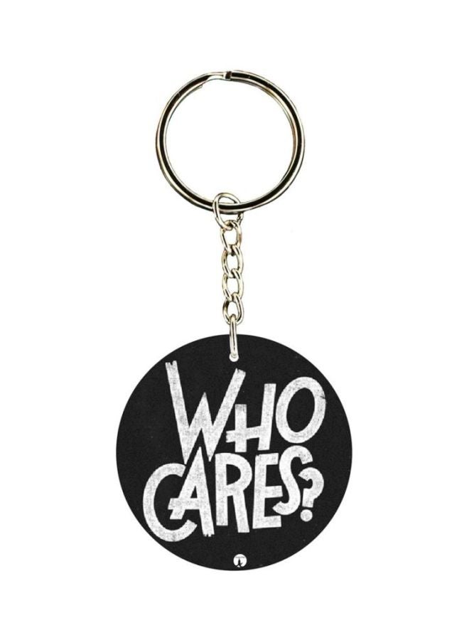 BP Quote Printed Keychain