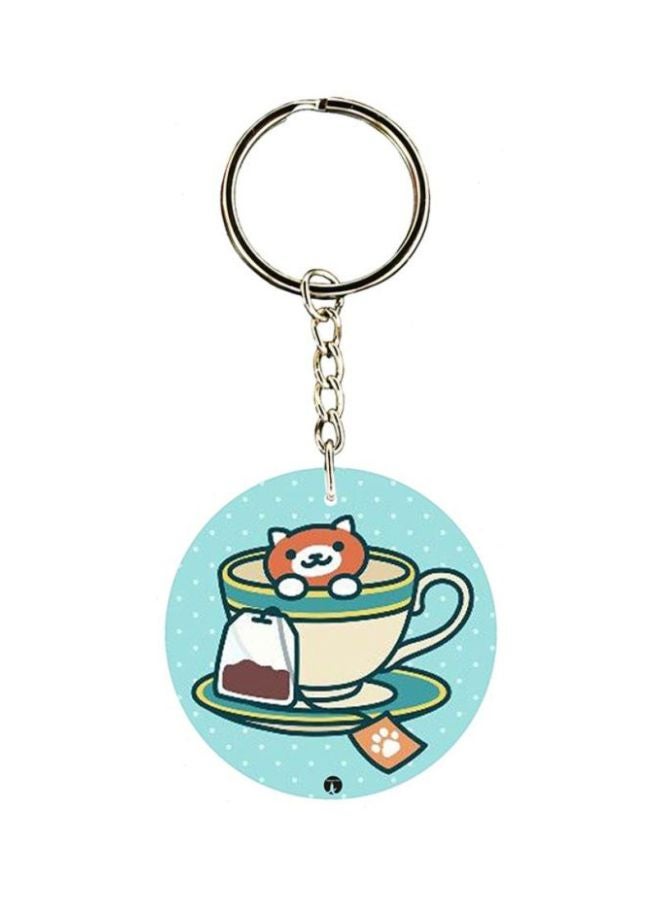 BP Cat Printed Key Chain