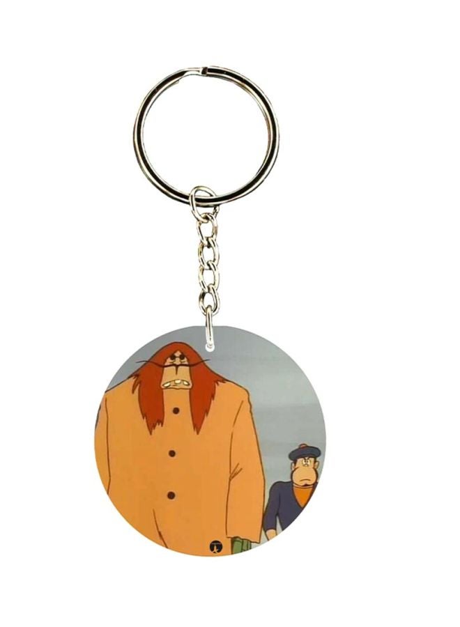 بي بي سلسلة مفاتيح بطبعة من مسلسل الرسوم المتحركة "Adnan And Lina"