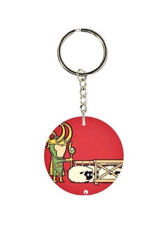 Loki Printed Keychain