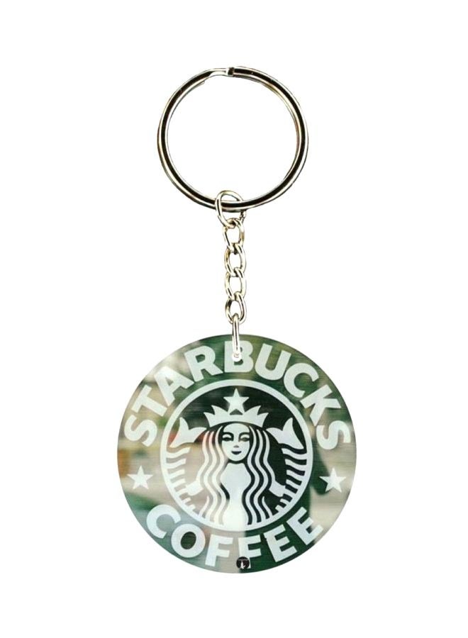 BP Starbucks Coffee Printed Keychain 