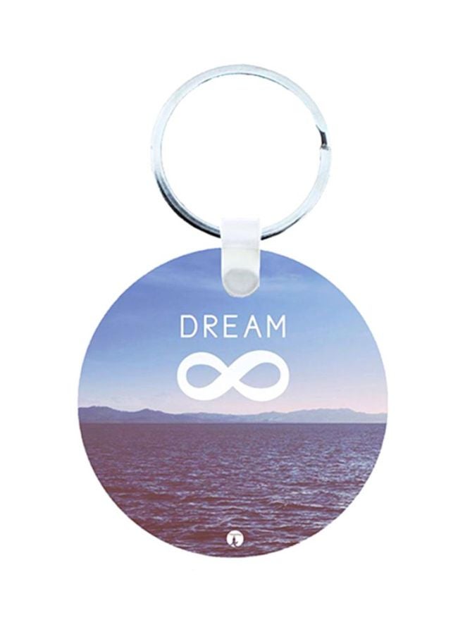 بي بي سلسلة مفاتيح بطبعة كلمة "Dream"