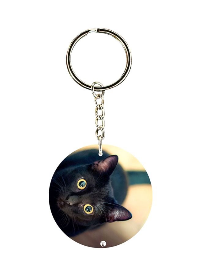 BP Cat Printed Keychain