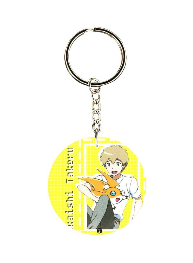 BP Anime Digimon Printed Keychain