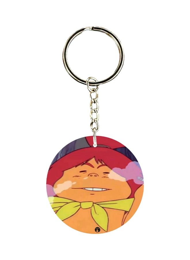 BP Anime Adnan And Lina Printed Keychain