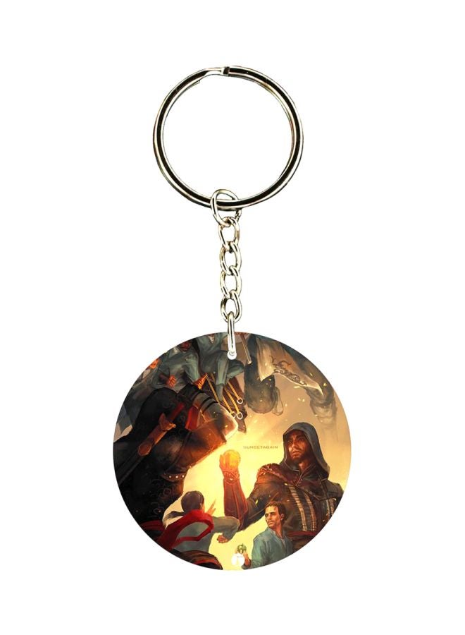 BP Assassins Creed Printed Keychain