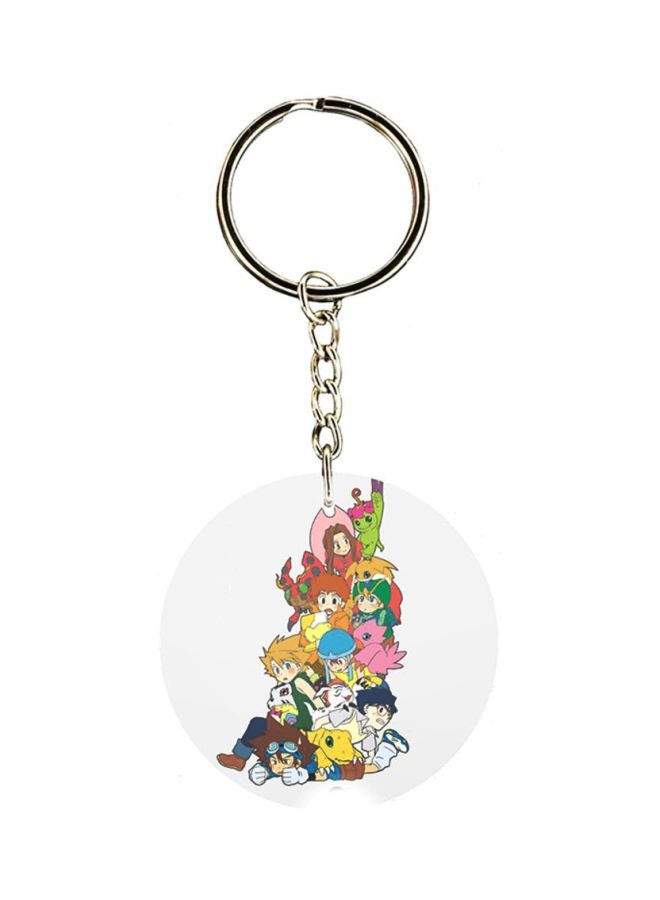 BP Anime Digimon Printed Keychain