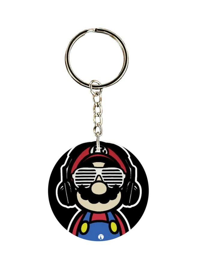 بي بي سلسلة مفاتيح مطبوعة بشخصية سوبر ماريو