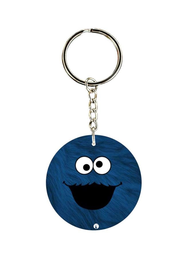 BP Cookie Monster Printed Keychain 