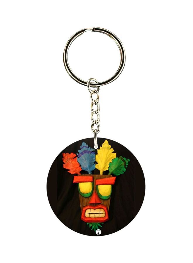 BP Crash Printed Plastic Keychain