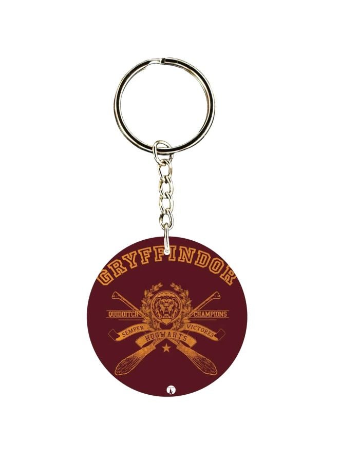 BP Gryffindor Hogwarts Printed Keychain 