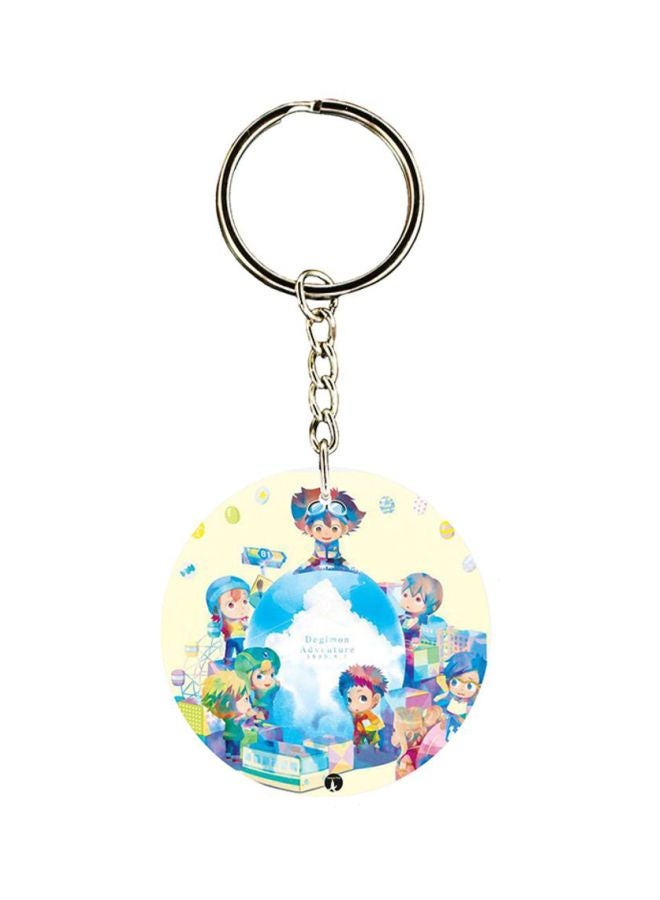 BP Anime Digimon Printed Keychain