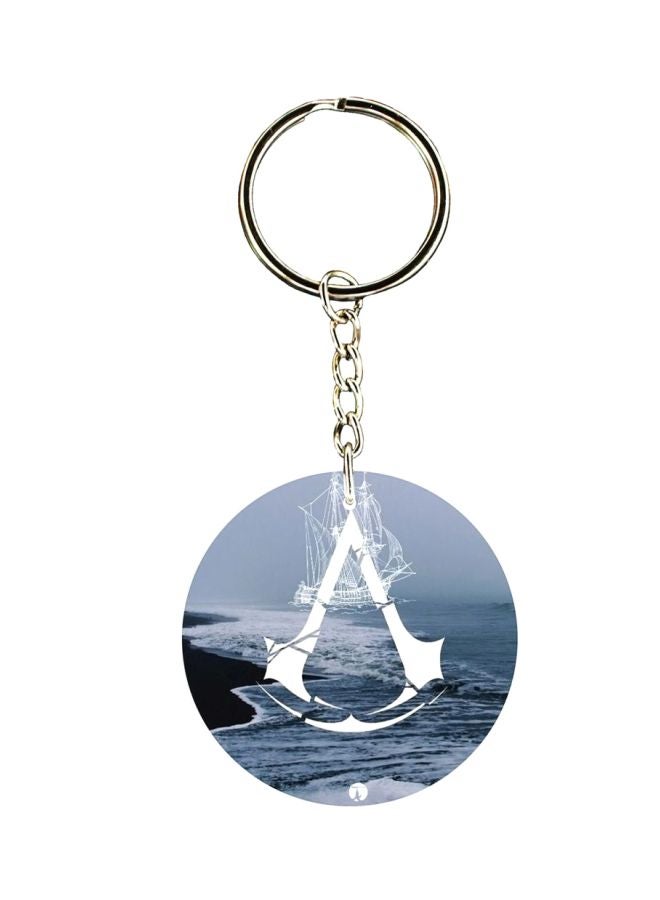 BP Assassin's Creed Double Side Printed Keychain