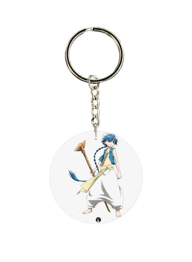 Anime Magi Printed Keychain
