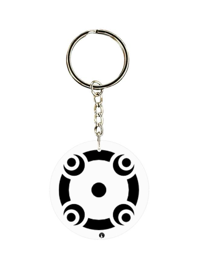 بي بي سلسلة مفاتيح بطبعة على الجانبين من فيلم الرسوم المتحركة "Digimon"