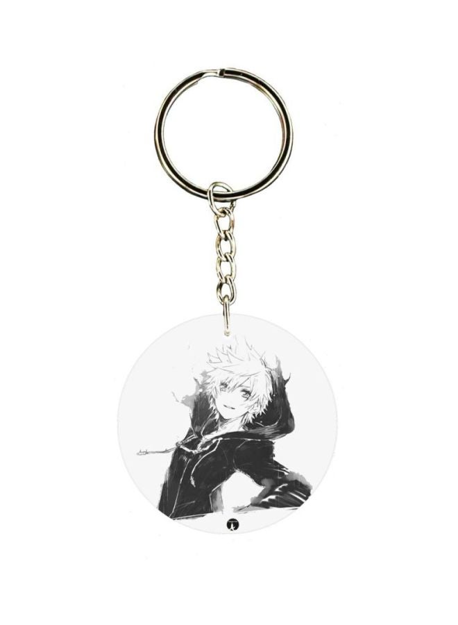 BP Video Game Kingdom Hearts Printed Keychain