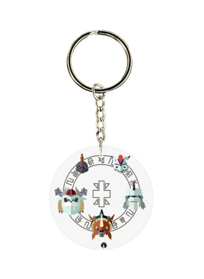 بي بي سلسلة مفاتيح بطبعة مستوحاة من مسلسل الرسوم المتحركة "Digimon"