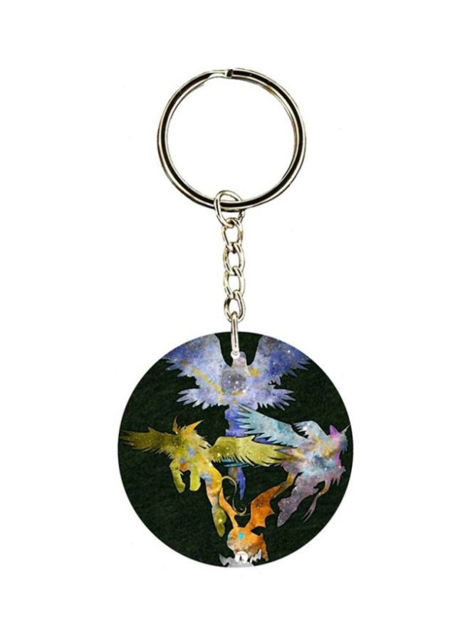 BP Digimon Anime Printed Keychain