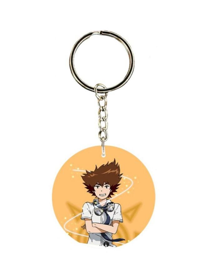 BP Anime Digimon Printed Keychain