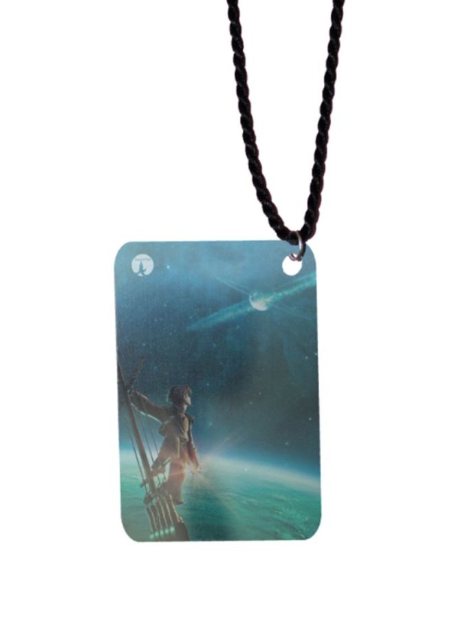 BP Disney Cartoon Printed Metal Car Mirror Pendant 