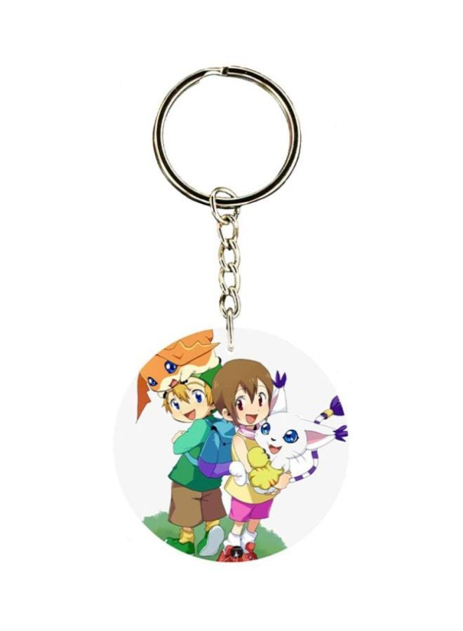 BP Anime Digimon Printed Keychain