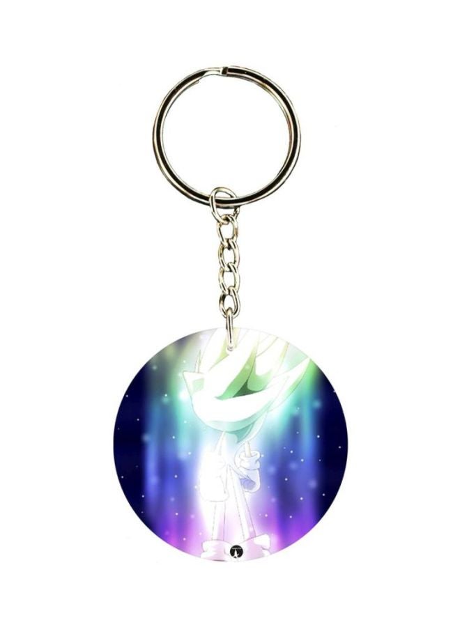 BP Sonic Double Side Printed Keychain