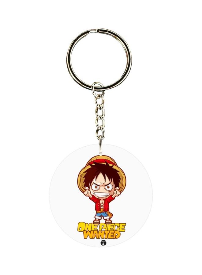 BP Anime One Piece Printed Plastic Keychain