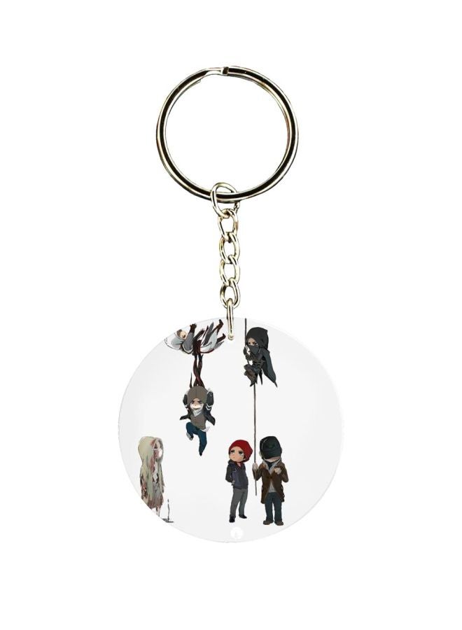 BP Multiple Video Games Printed Plastic Keychain